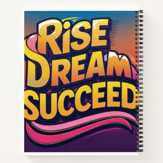Carnet Rise Dream Succee (Dos)