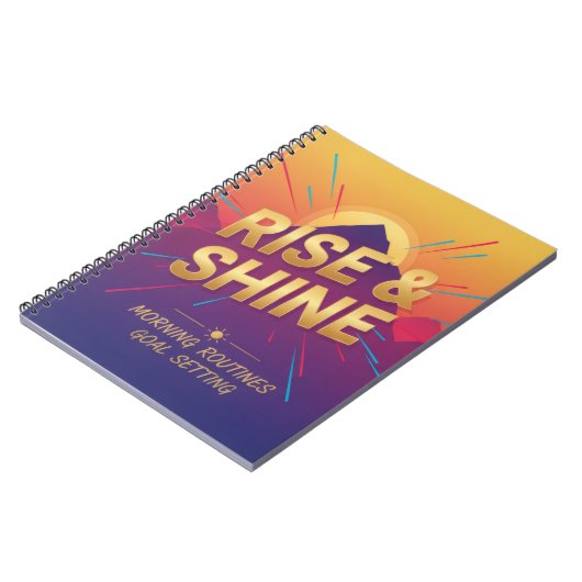 Carnet Rise & Shine Planner (Côté gauche)