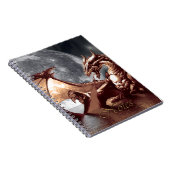 Carnet Rising Sea Dragon & Moon Imaginaire Art (Côté Droit)