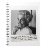 Carnet Rita Levi-Montalcini cite les femmes dans la scien (Devant)