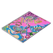 Carnet Rive rose, Art Abstrait (Côté gauche)