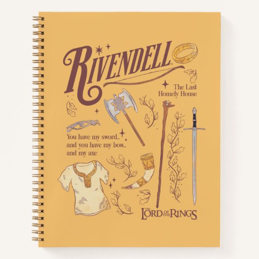 Carnet RIVENDELL™ Collage Aquarelle Graphique (Devant)