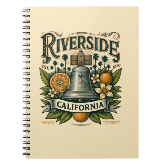 Carnet Riverside California  (Devant)