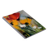 Carnet Riverside – Prairie Abstraite Expressive (Côté Droit)