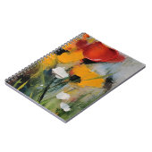 Carnet Riverside – Prairie Abstraite Expressive (Côté gauche)