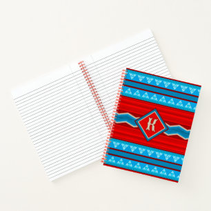 Carnet Rivière Canyon Sud-Ouest Turquoise Personnalisé