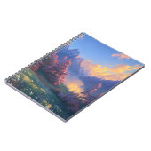 Carnet Rivière De Charme Au Milieu De Pics Culminants (Côté gauche)