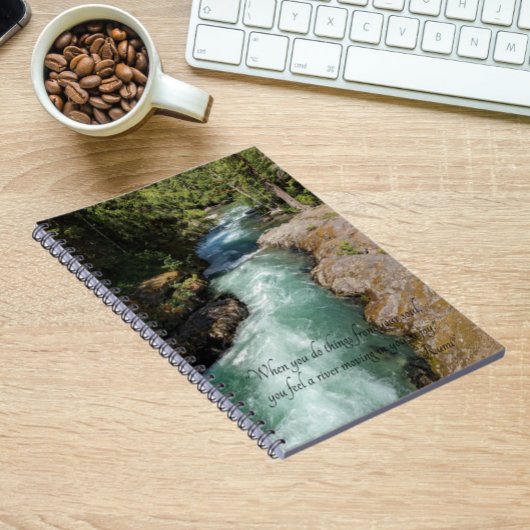 Carnet Rivière sauvage Rumi Poésie Verse