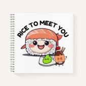 Carnet Riz pour vous rencontrer (Devant)