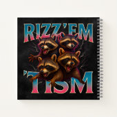 Carnet Rizz Em With The Tism Meme Autism Funny Racoon (Dos)