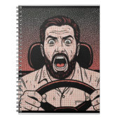 Carnet Road Rage Comic – Driver’s Fury Unleashed (Devant)