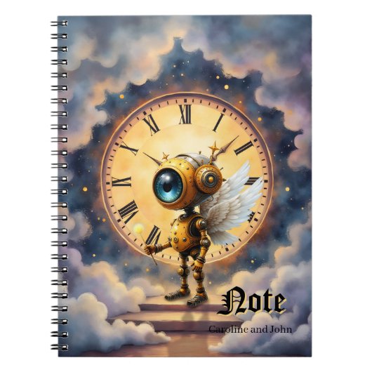 Carnet Robby the Winged Timekeeper – Wings of Time Series (Devant)