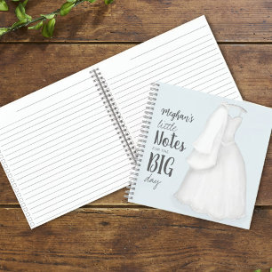 Carnet Robe de Mariée Élégante Vintage Mignonne