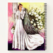 Carnet robe de mariée imprimé de 1938 (Dos)