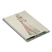 Carnet Robe d'été, plat de mode de 'Incroyables et M (Côté Droit)