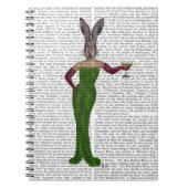 Carnet Robe verte de lapin (Devant)