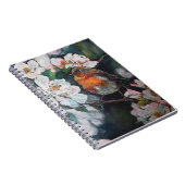 Carnet Robin aux fleurs de cerisier (Côté Droit)