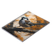 Carnet Robin Dans Une Peinture À Huile D'Arbre, (Côté gauche)