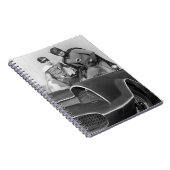 Carnet Robin et Batman debout dans Batmobile (Côté Droit)