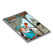 Carnet Robin Hood Antique Illustration Joyeux Hommes (Côté Droit)