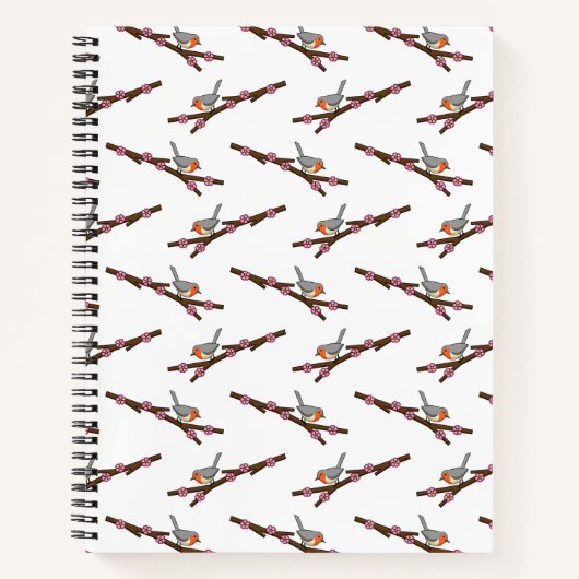 Carnet Robin sur Sakura (Devant)
