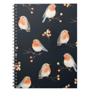 Carnet Robinets et baies roulent sur des branches sèches,