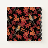 Carnet Robins in maple tree (Dos)