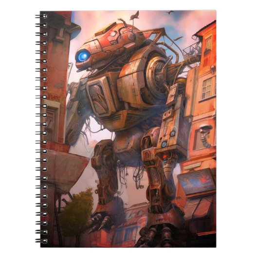 Carnet Robot (Devant)