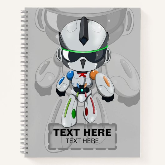Carnet Robot (Devant)
