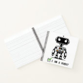 Carnet Robot Captcha - Je suis un Robot (Intérieur)