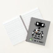 Carnet Robot Captcha - Je suis un Robot (Intérieur)