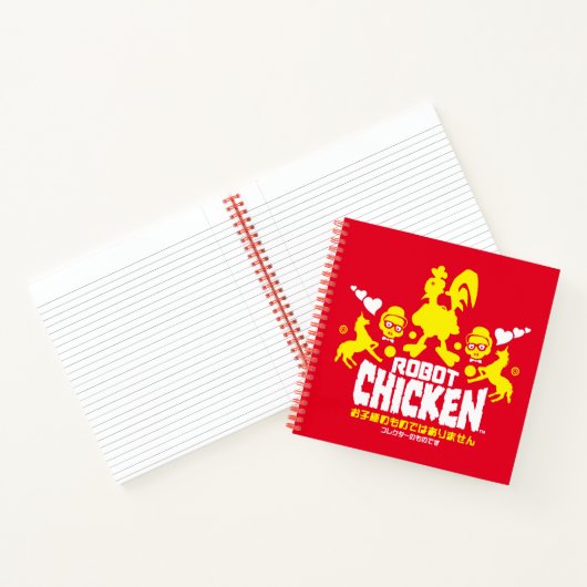 Carnet Robot Chicken Nerd Unicorn (Intérieur)