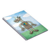 Carnet Robot de licorne (Côté Droit)