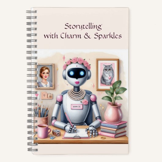 Carnet Robot de narration Grace (Recto)