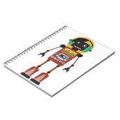 Carnet Robot radio rétro (Côté gauche)