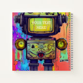 Carnet Robot steampunk (Dos)