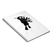 Carnet Robot volant noir (Côté Droit)