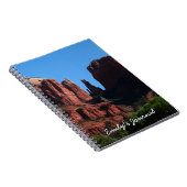 Carnet Rocher de la Cathédrale à Sedona Arizona Monument (Côté Droit)