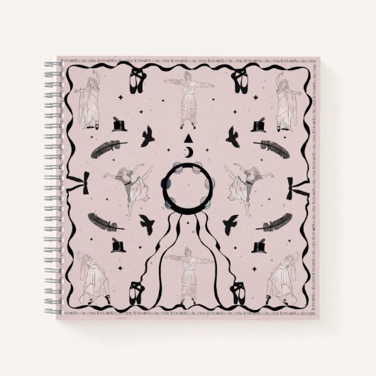 Carnet Rock et Roll Ballerina II (Devant)