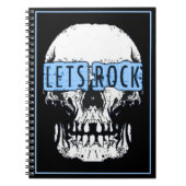 Carnet Rock Skull (Devant)