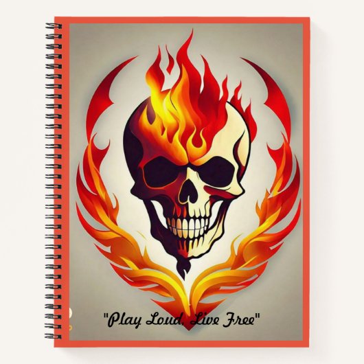 Carnet "Rock The World" (Devant)