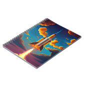 Carnet Rocket at sunset (Côté gauche)