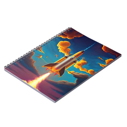 Carnet Rocket at sunset (Côté gauche)