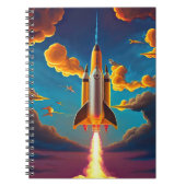 Carnet Rocket at sunset (Devant)
