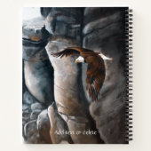 Carnet Rocks de vol de Bald Eagle (Dos)