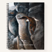 Carnet Rocks de vol de Bald Eagle (Devant)