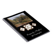 Carnet Rodeo Bull Rider et Longhorn Monogram Photo (Côté Droit)