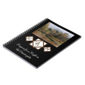 Carnet Rodeo Bull Rider et Longhorn Monogram Photo (Côté gauche)