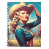 Carnet Rodeo Pin-up Vintage (Devant)