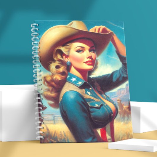 Carnet Rodeo Pin-up Vintage